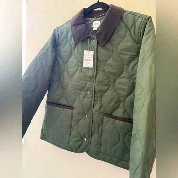 JCREW Quilted Barn Jacket - NWT - S - Picture 8 of 12
